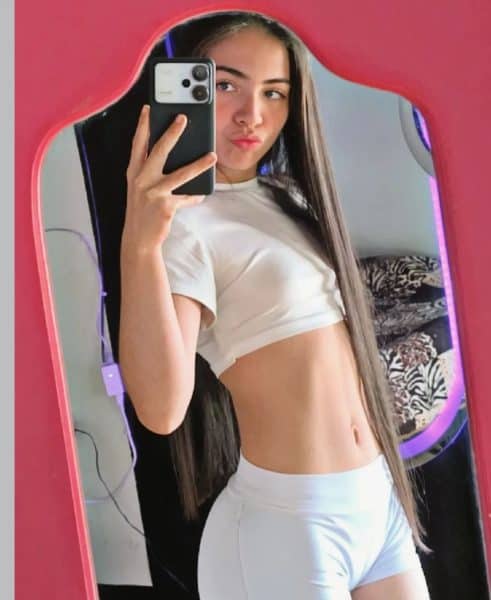selfie de tatiana
