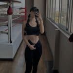 mily en el gimnasio