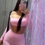 dulce saliendo del gimnasio