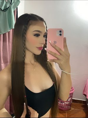 selfie hermosa de sandra