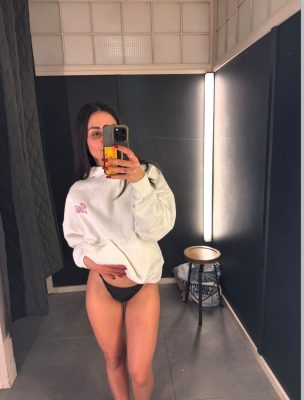 foto en espejo de ingrid