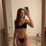 selfie de virginia en el espejo